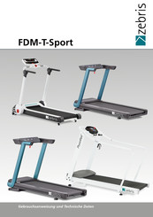 zebris FDM-T-Sport Gebrauchsanweisung Und Technische Daten