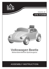 HOMCOM 370-113V90 Bedienungsanleitung, Montageanleitung