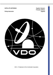 VDO Ocean Line 460 Benutzerhandbuch