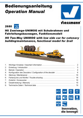 Viessmann 2680 2L Bedienungsanleitung