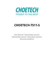 Choetech T511-S Benutzerhandbuch