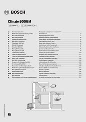 Bosch Climate 5000i M Bedienungsanleitung Für Den Betreiber