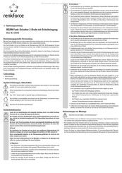 Renkforce RS2W Bedienungsanleitung