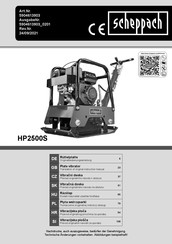 Scheppach HP2500S Original Bedienungsanleitung