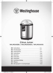 Westinghouse WKJM240SS Anweisungen