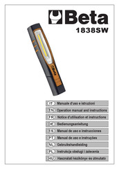 Beta 1838SW Bedienungsanleitung