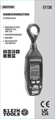 Klein Tools ET130 Gebrauchsanleitung