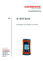GREISINGER 476043 Kompaktanleitung