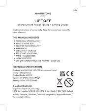 Magnitone LIFTOFF Gebrauchsanweisung