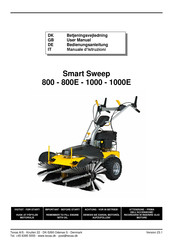 Texas A/S Smart Sweep 800E Bedienungsanleitung