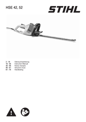 Stihl HSE 52 Gebrauchsanleitung