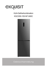 exquisit KGC350-105-NF-040C Gebrauchsanweisung