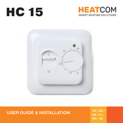 Heatcom HC 15 Benutzerhandbuch - Installationsanleitung