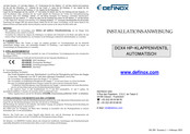 Definox DCX4 Installationsanweisung
