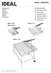 Krug+Priester IDEAL 1138 Betriebsanleitung