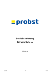 probst 5310.0362 Betriebsanleitung