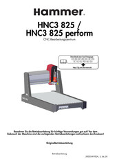 Hammer HNC3 825 Originalbetriebsanleitung