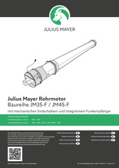Julius Mayer JM35-F-Serie Montageanleitung