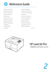 HP LaserJet Pro 4002dw Serie Referenzhandbuch