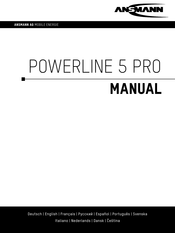 ANSMANN POWERLINE 5 PRO Bedienungsanleitung