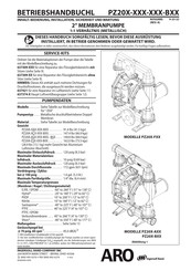 Ingersoll-Rand ARO PZ20 B-Serie Betriebshandbuch