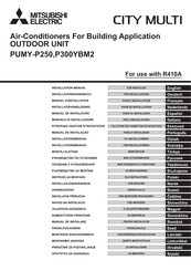 Mitsubishi Electric CITY MULTI PUMY-P300YBM2 Installationshandbuch