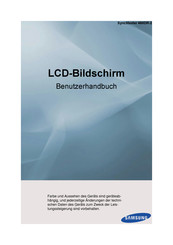 Samsung SyncMaster 460DR-2 Benutzerhandbuch