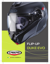 Caberg FLIP-UP DUKE EVO Bedienungsanleitung