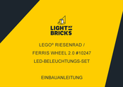 Light My Bricks LEGO RIESENRAD/FERRIS WHEEL 2.0 Einbauanleitung