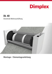 Dimplex DL 40 Montage- Und Demontageanleitung