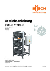Busch TRIPLEX VRD 3108 Betriebsanleitung