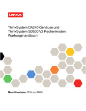 Lenovo ThinkSystem SD630 V2 Wartungshandbuch