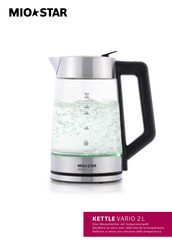 mio star KETTLE VARIO 2 L Bedienungsanleitung