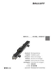 Balluff BIR 01 K15SL 000S15-Serie Montageanleitung