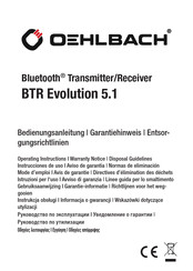 Oehlbach BTR Evolution 5.1 Bedienungsanleitung