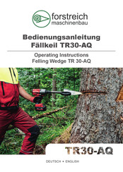 Forstreich Maschinenbau TR30-AQ Bedienungsanleitung