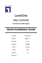 LevelOne WNC-0305USB Schnellinstallationsanleitung