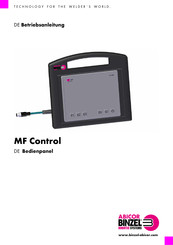 Abicor Binzel MF Control Betriebsanleitung