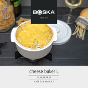 boska cheese baker L Montage- Und Benutzungsanleitung