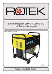 Rotek GD4-1-5000-E-DC Benutzerhandbuch
