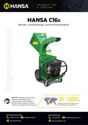 Hansa C16c Betriebs-, Instandhaltungs- Und Sicherheitshandbuch