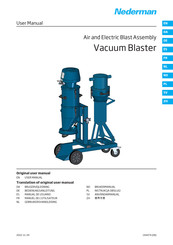 Nederman Vacuum Blaster Bedienungsanleitung