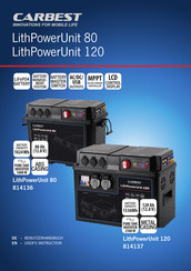 Carbest LithPowerUnit 80 Benutzerhandbuch