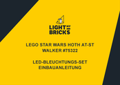 LIGHT MY BRICKS LEGO STAR WARS HOTH AT-ST WALKER Einbauanleitung