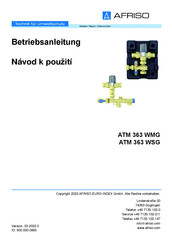 Afriso ATM 363 WMG Betriebsanleitung