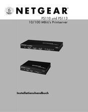 NETGEAR PS113 Installationshandbuch