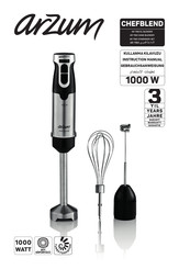 Arzum CHEFBLEND AR 1160 Gebrauchsanweisung