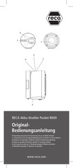 RECA Pocket R600 Bedienungsanleitung