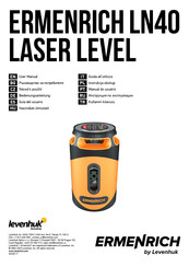 Levenhuk Ermenrich LN40 Laser Level Bedienungsanleitung