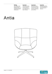 Micasa Antia Montageanleitung